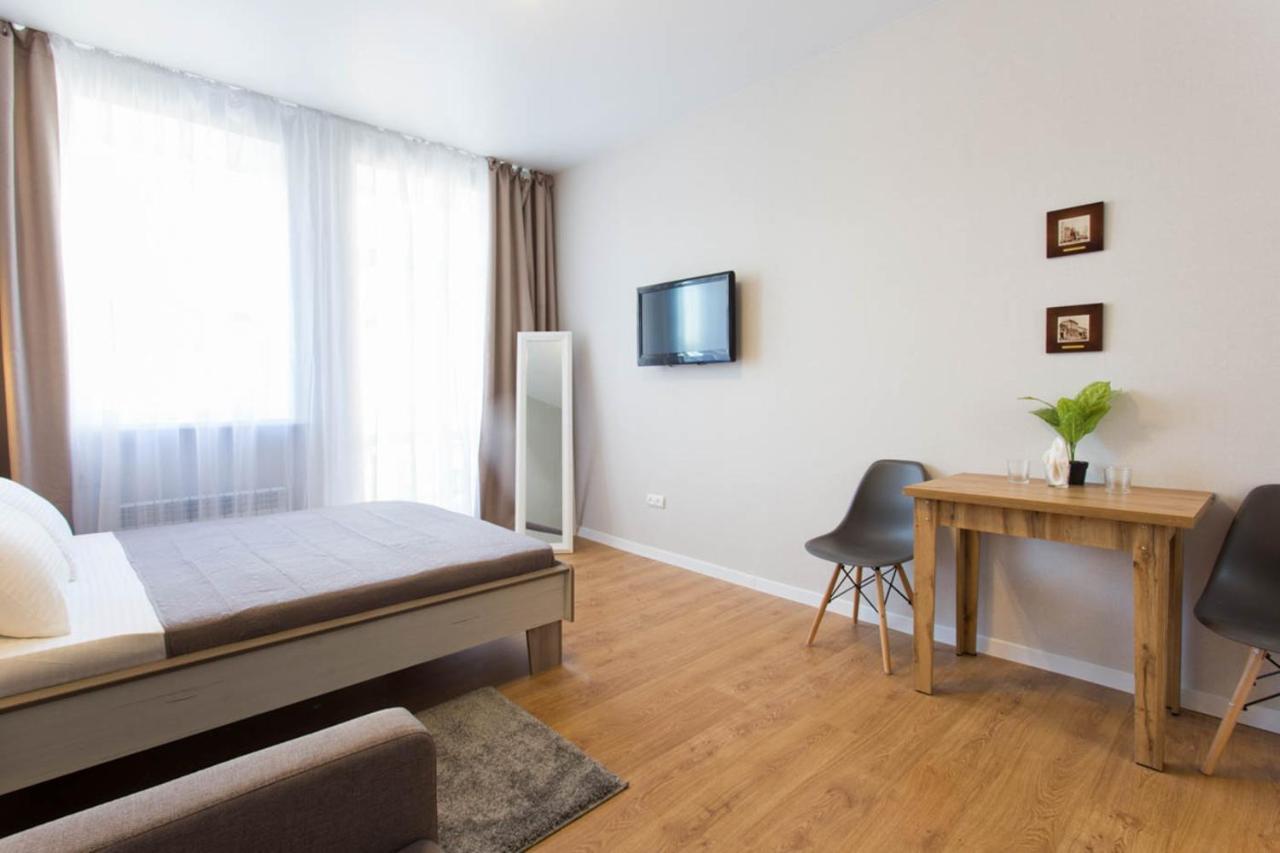 Modern studio beside metro Pushkinska, Universytet - Chernyshevska str. 95-7 Kharkiv Eksteriør billede